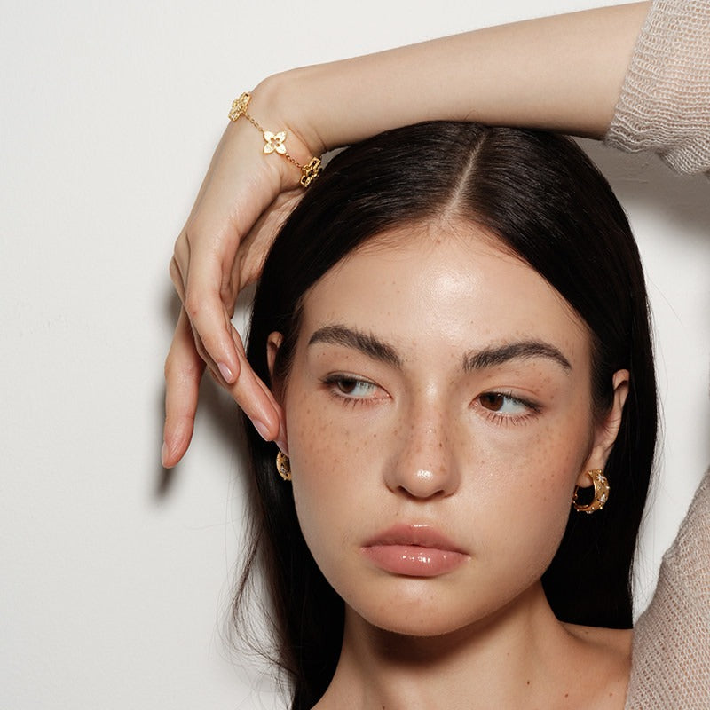 Golden Clover Bracelet