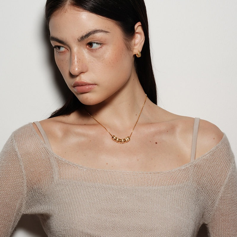 Stacked Bead Necklace