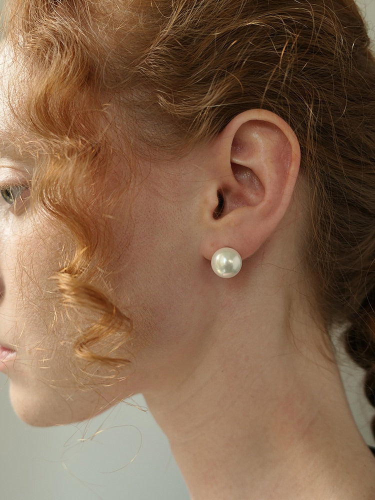 Pearl Stud Earrings