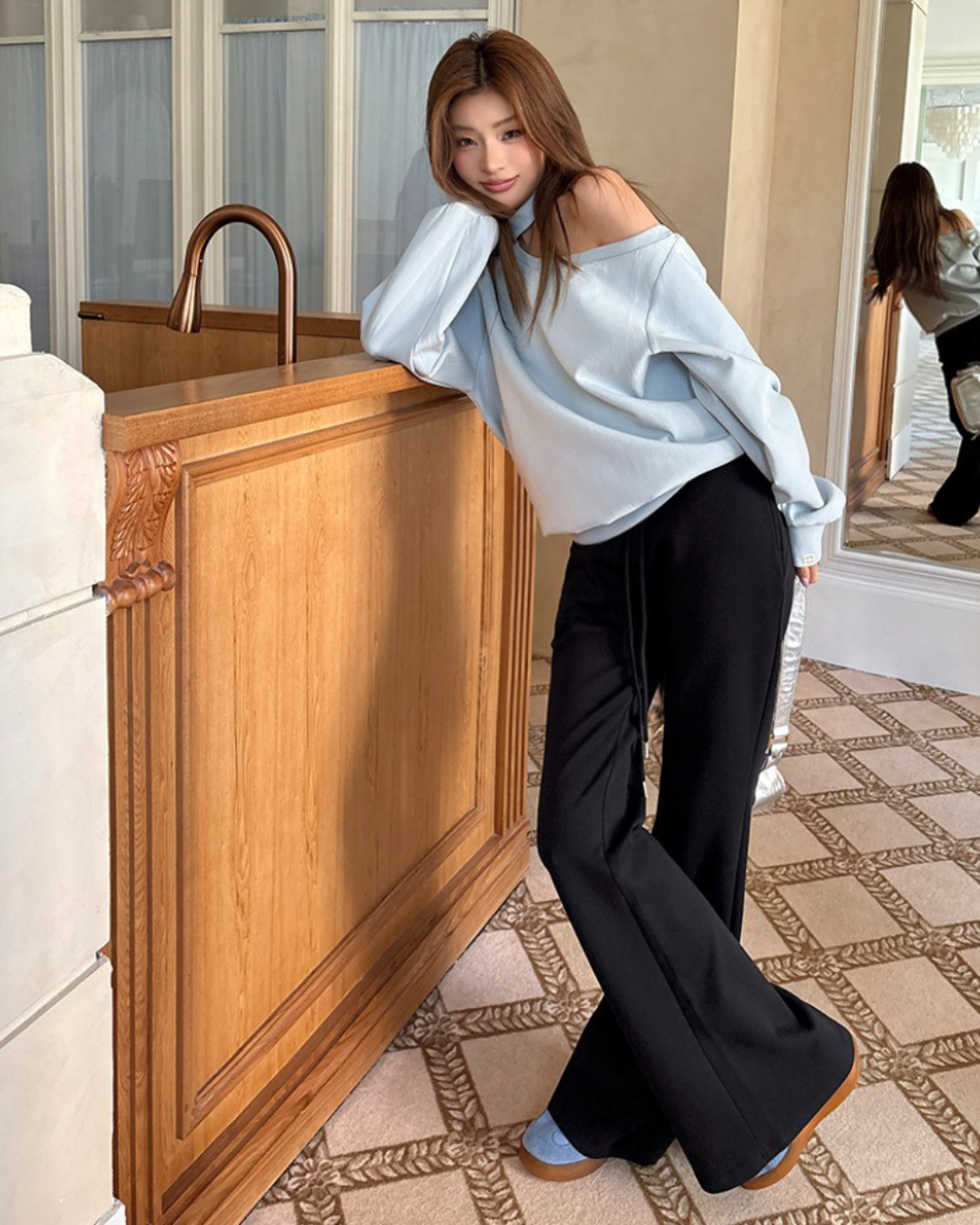 163 cm・45 kg・S size