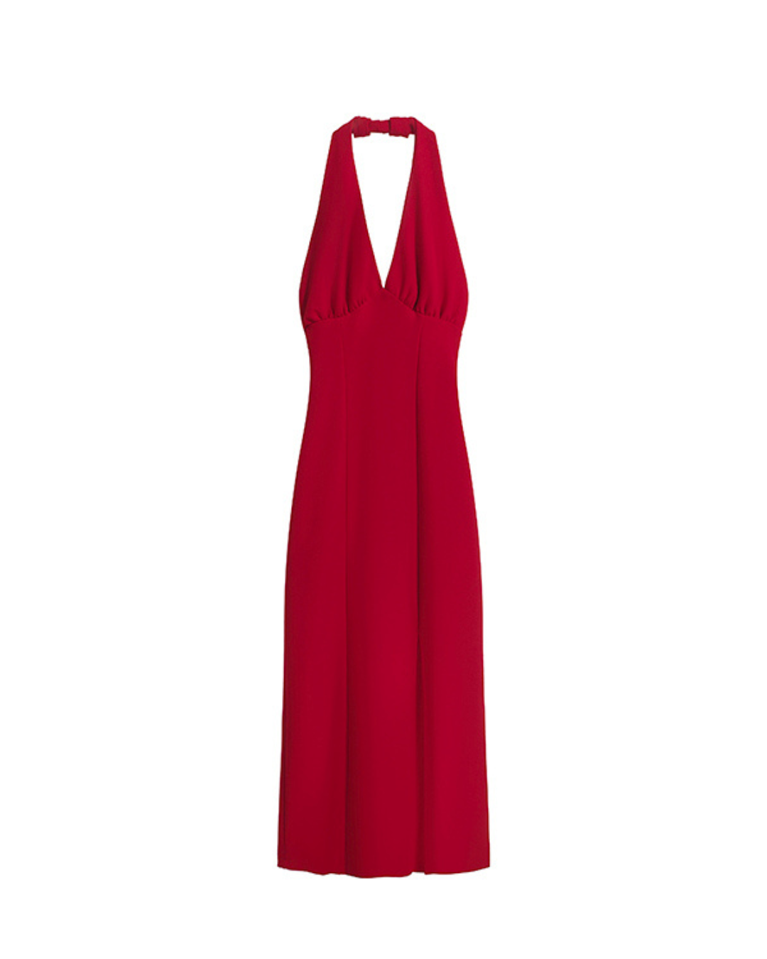 MONACO Halter Backless Split Maxi Dress