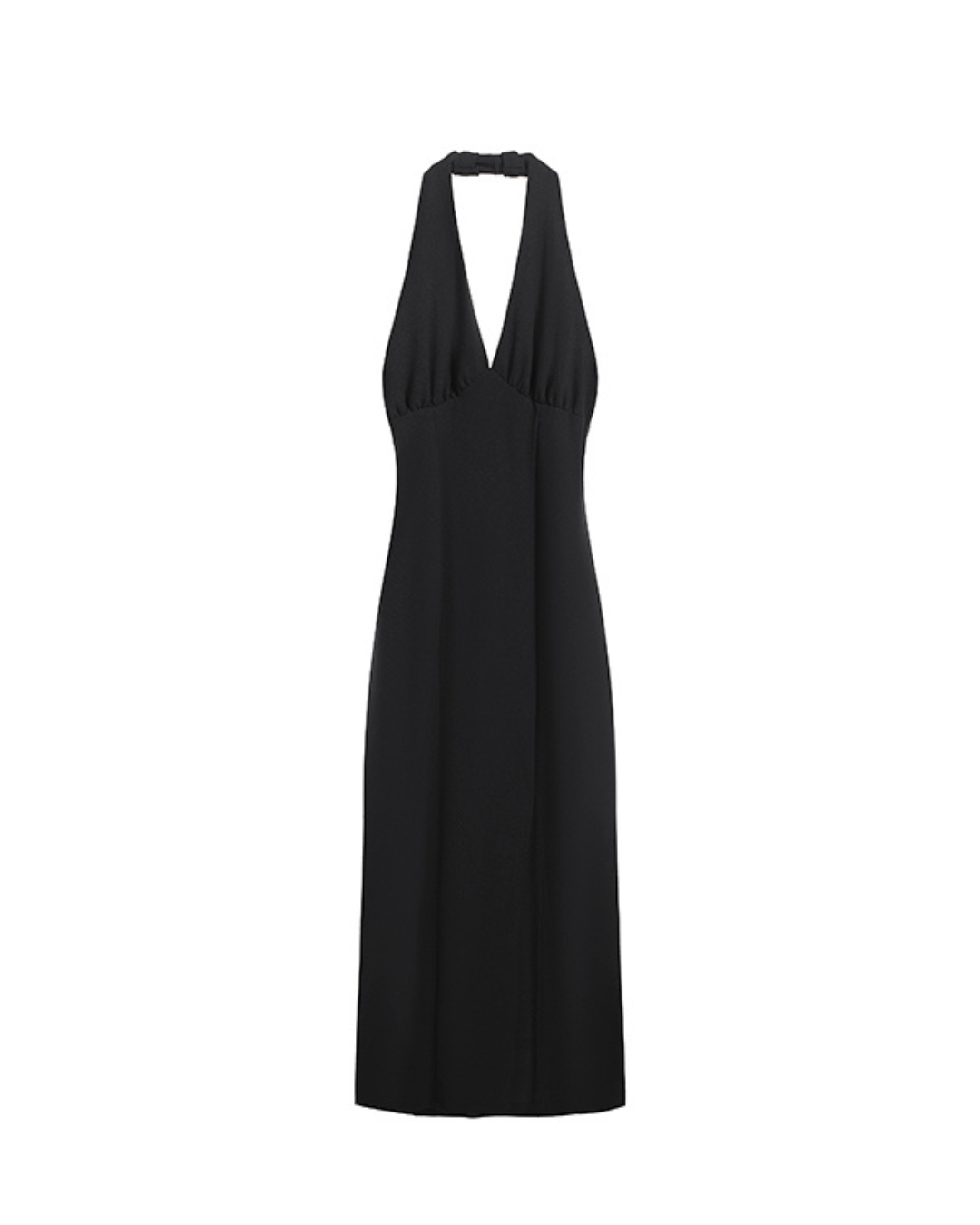 MONACO Halter Backless Split Maxi Dress
