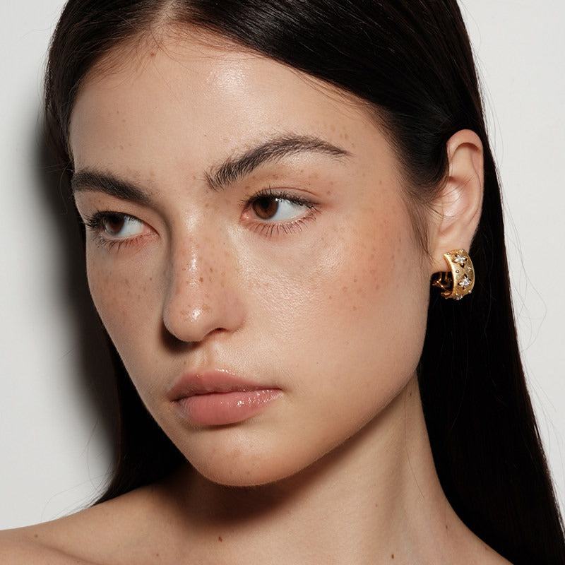 Stellar Relief Hoops