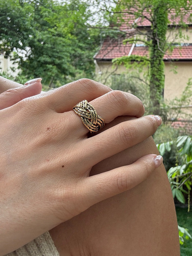 Braided Knot Ring