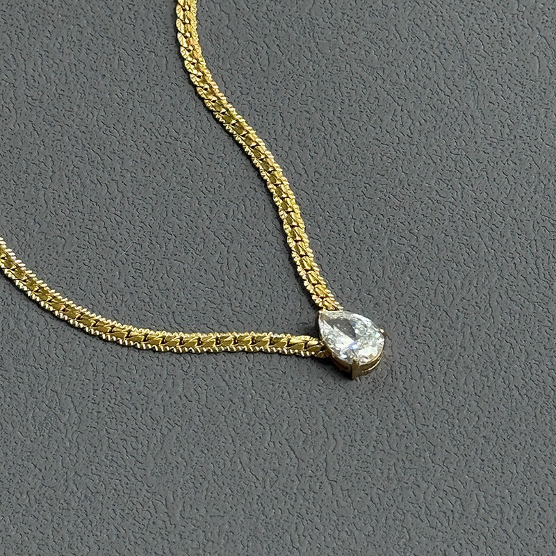 Solace Pear Necklace