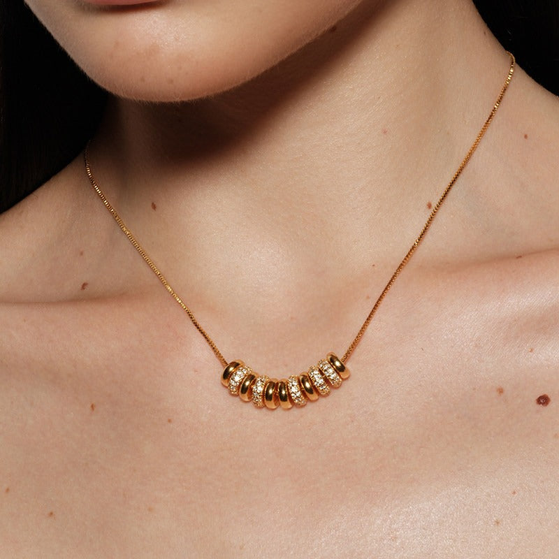 Stacked Bead Necklace