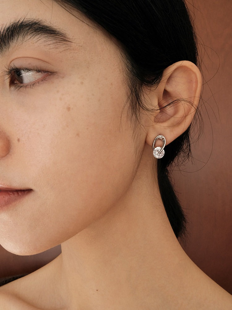 Embrace Solitaire Studs