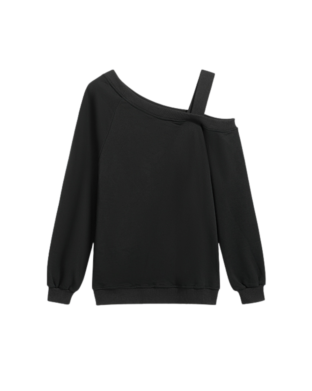 Nari Off-Shoulder Relaxed Sweatshirt