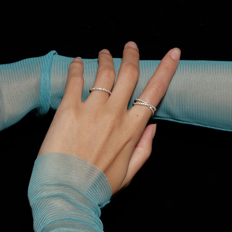 Infinity Duo Ring Set