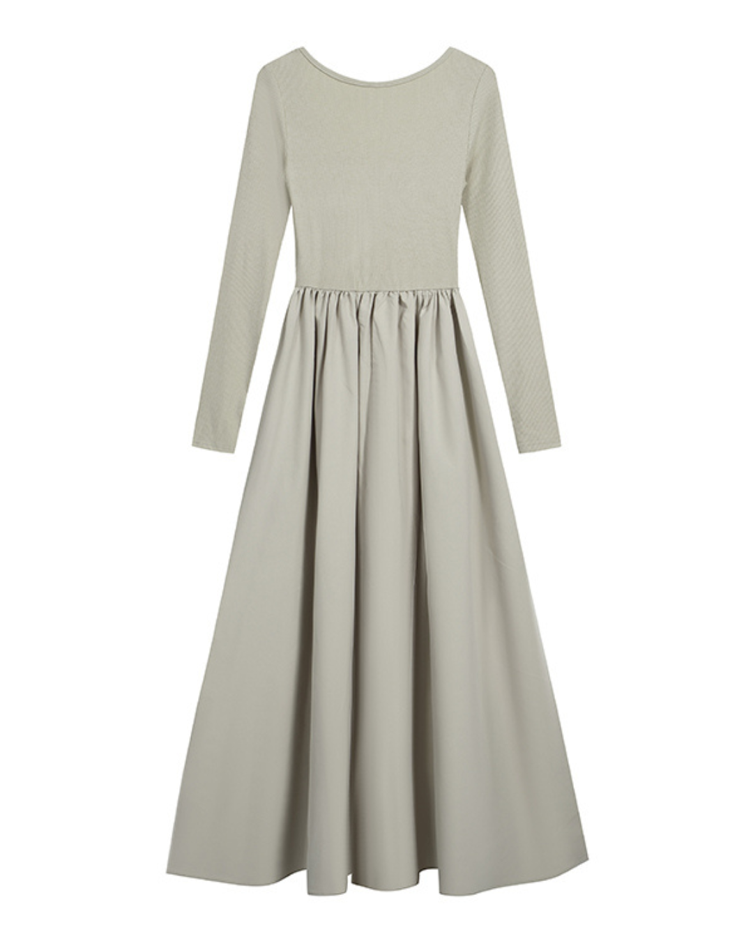 Poise Square-Neck Knit Dress