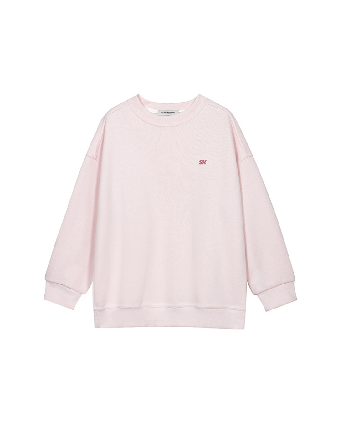 Soft Bloom Pink Pullover Sweatshirt
