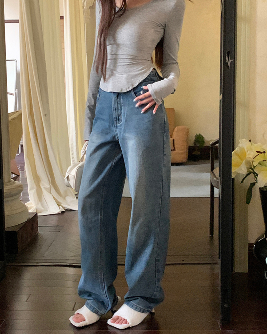 163 cm・45 kg・S size