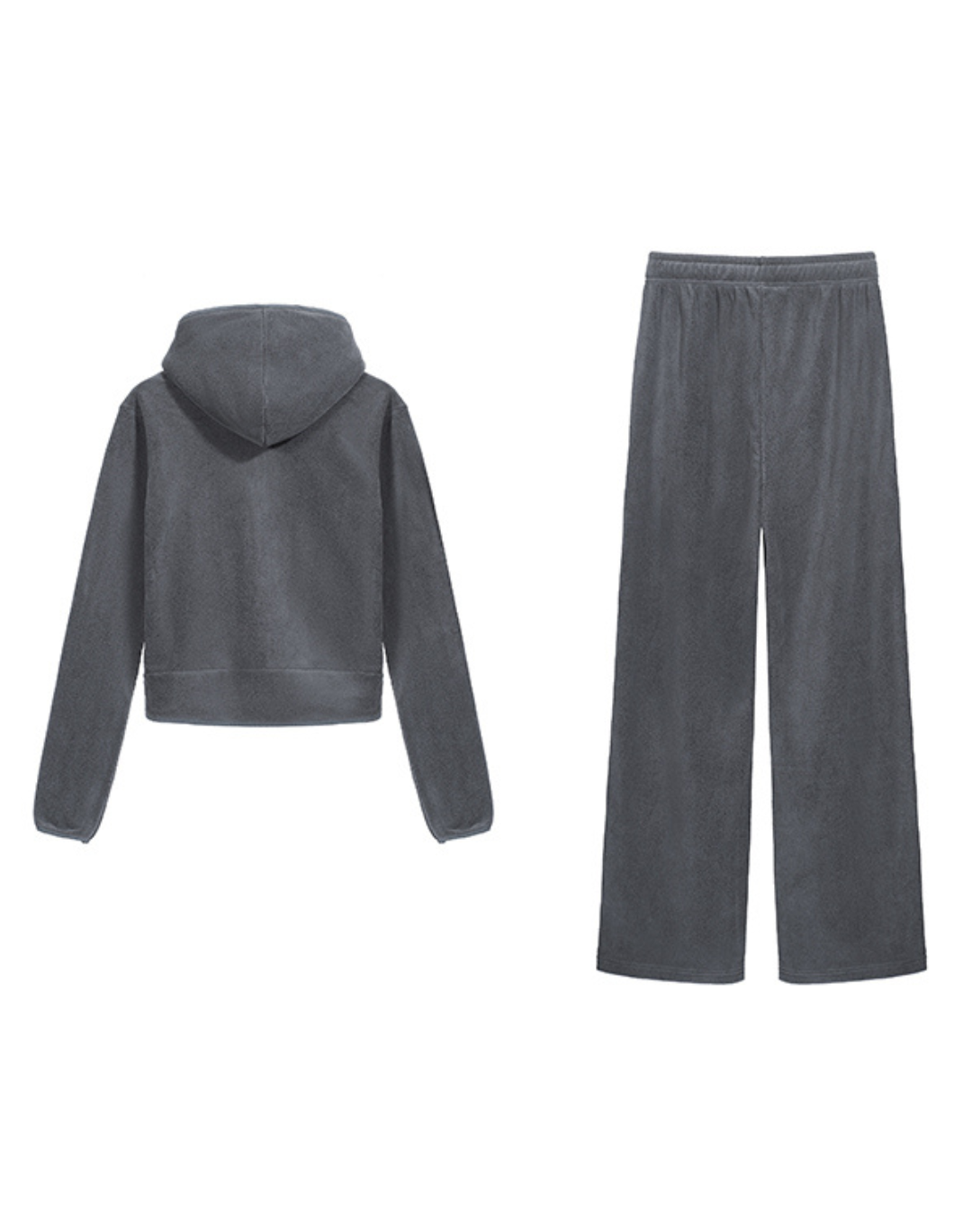 Veluxe Lounge Fleece-Touch Two-Piece Set