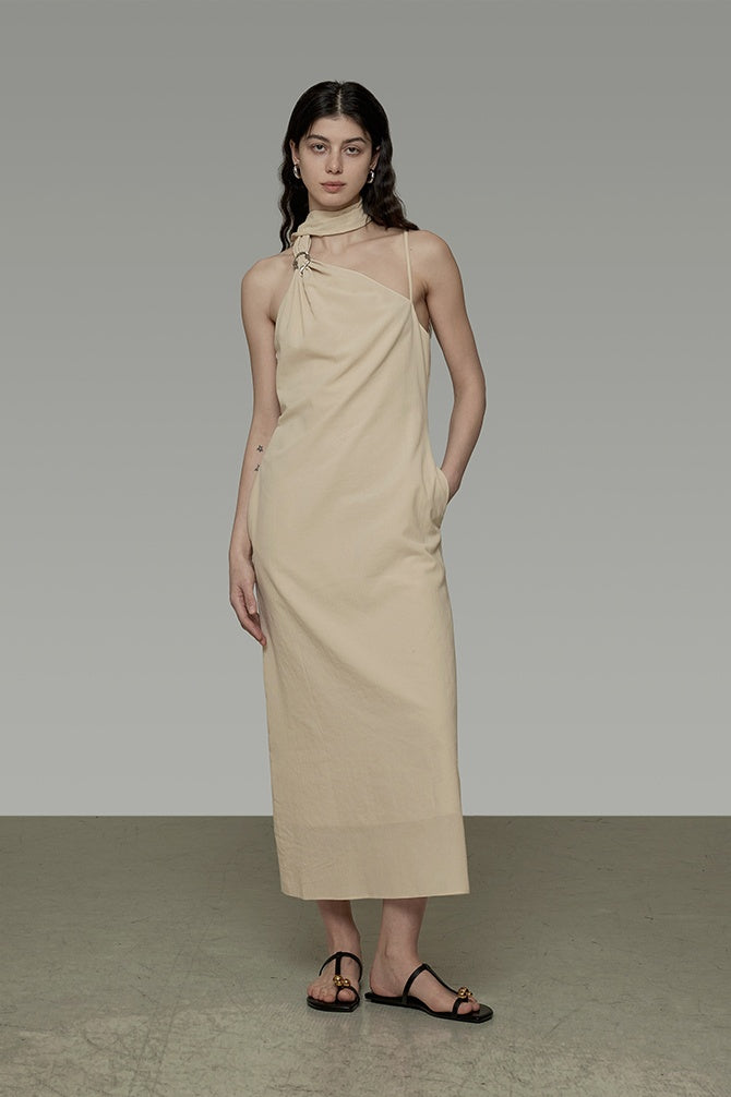 Whisper Silk: Sculpted Silhouette Dress