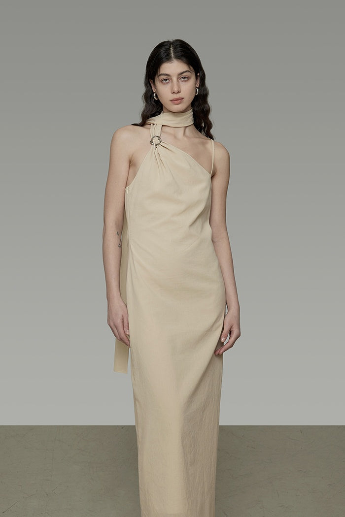 Whisper Silk: Sculpted Silhouette Dress
