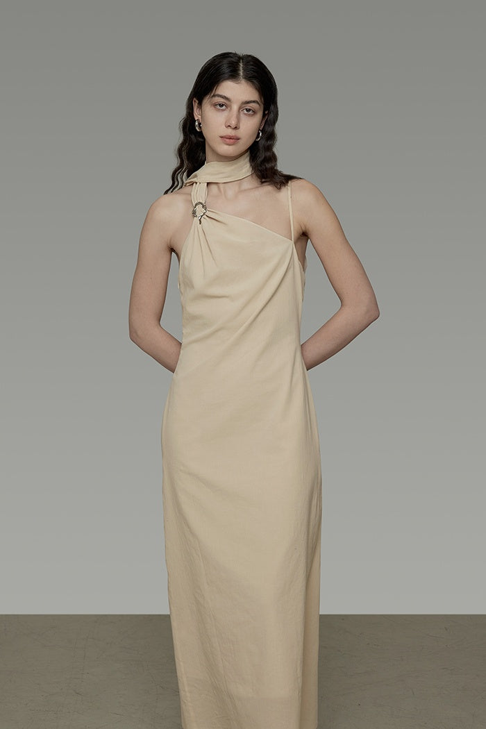 Whisper Silk: Sculpted Silhouette Dress