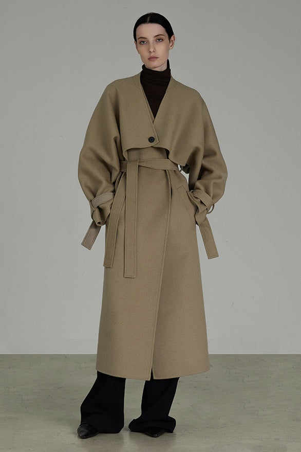 Artisan Wool Layering Coat Set