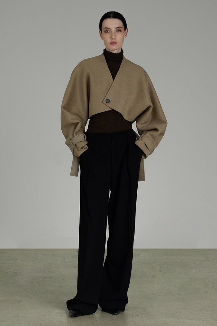 Artisan Wool Layering Coat Set