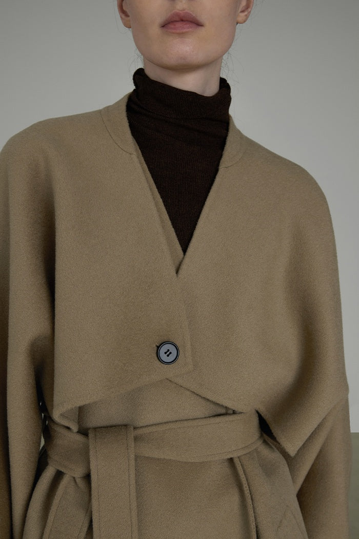 Artisan Wool Double-Faced Coat