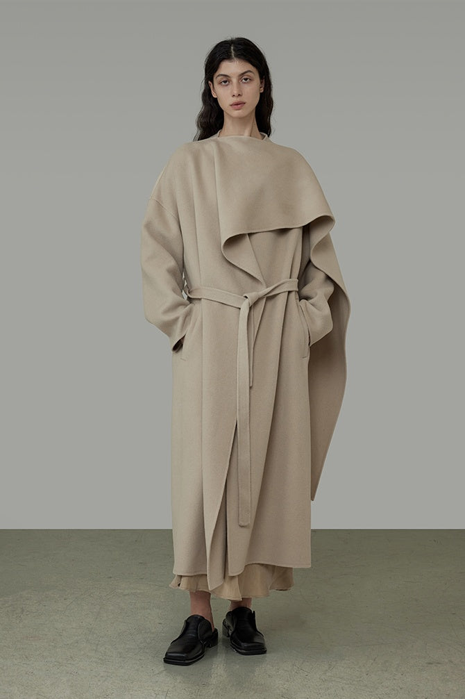 Unspoken Wool Double-Faced Coat