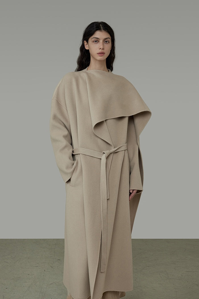 Unspoken Wool Double-Faced Coat