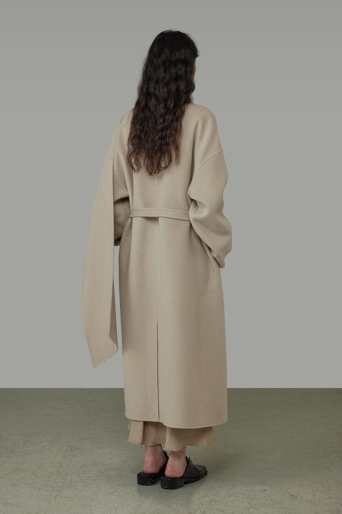 Unspoken Wool Double-Faced Coat
