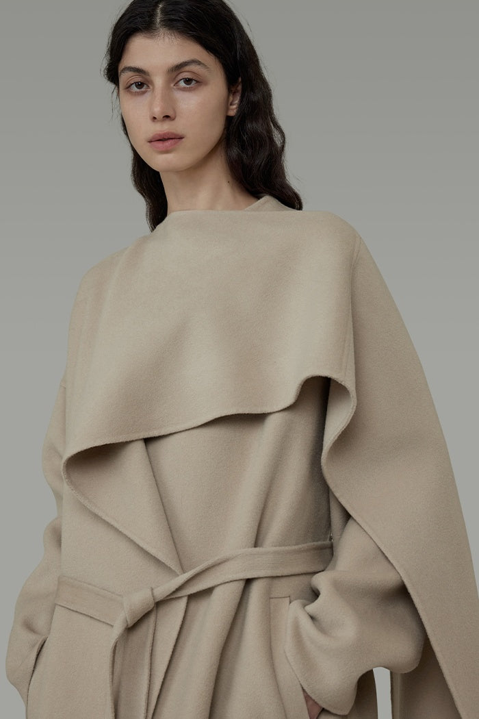 Unspoken Wool Double-Faced Coat