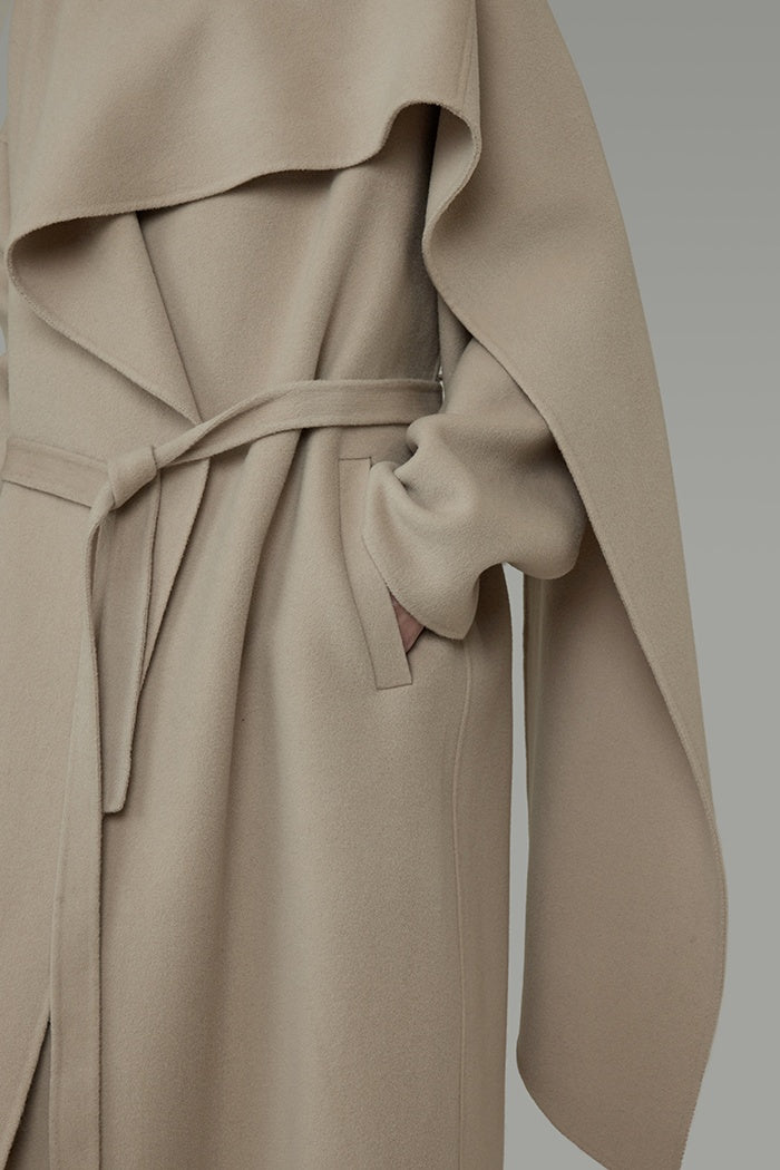 Unspoken Wool Double-Faced Coat