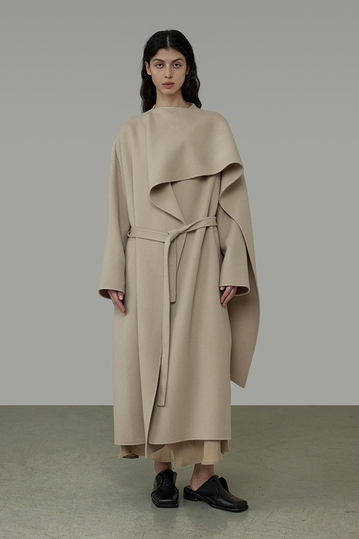 Unspoken Wool Double-Faced Coat