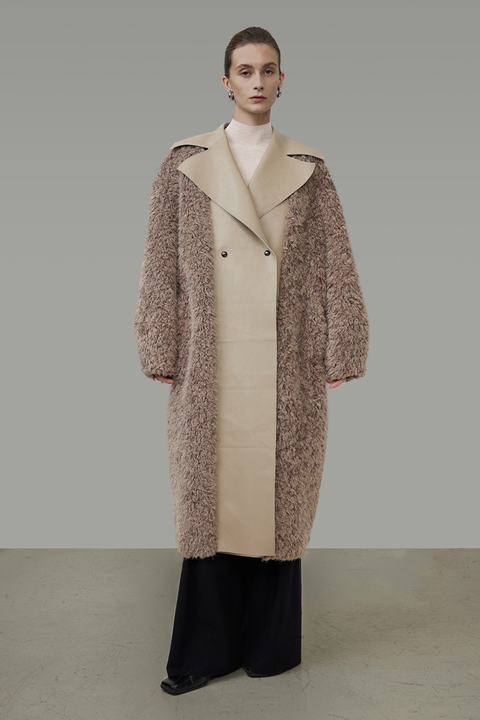 Effortless Luxe Shearling-Lined Coat