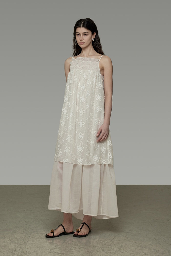 Whisper of Spring Layered Maxi