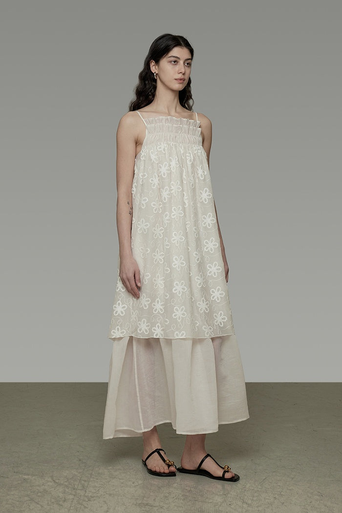 Whisper of Spring Layered Maxi