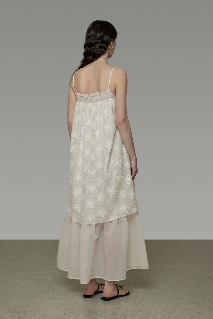 Whisper of Spring Layered Maxi