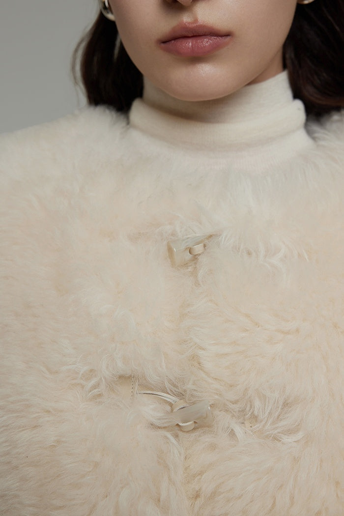 Minimalist Faux Fur Vest