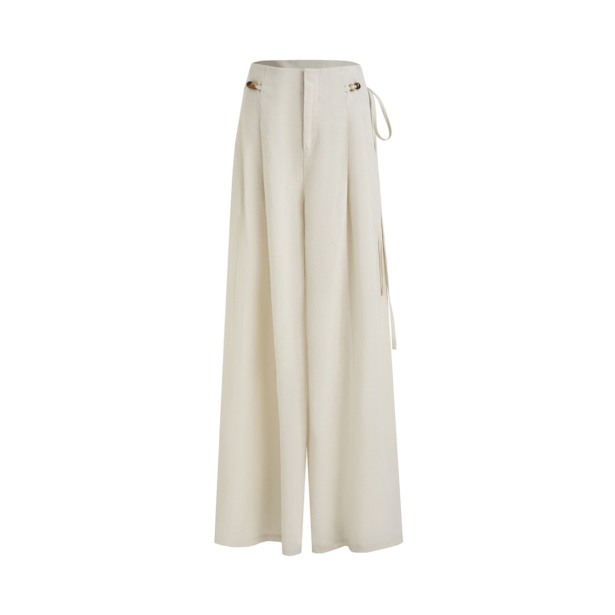Effortless Drape Wide-Leg Trousers