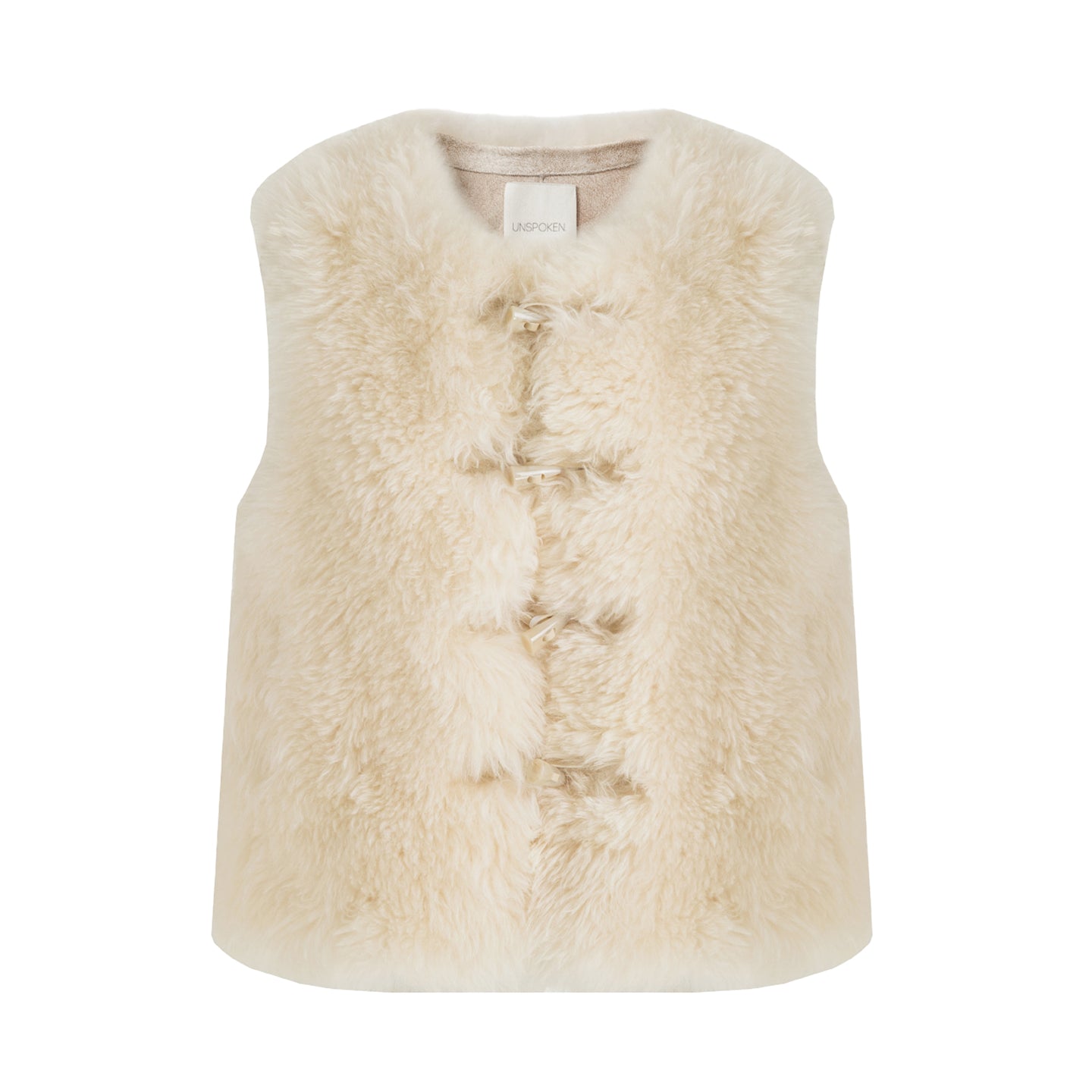 Minimalist Faux Fur Vest