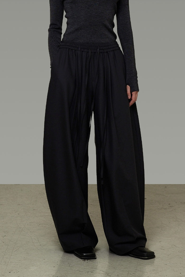 Urban Flow Relaxed Tailored Trousers