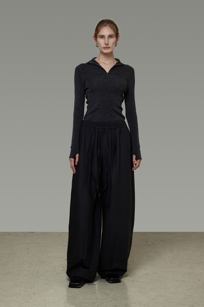Urban Flow Relaxed Tailored Trousers