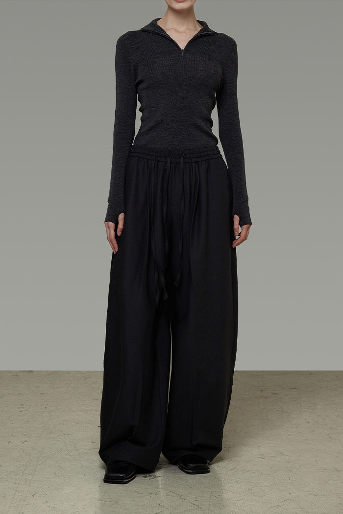 Urban Flow Relaxed Tailored Trousers