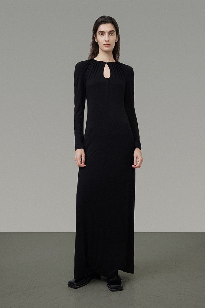 Effortless Chic Drop-Waist Maxi Dress