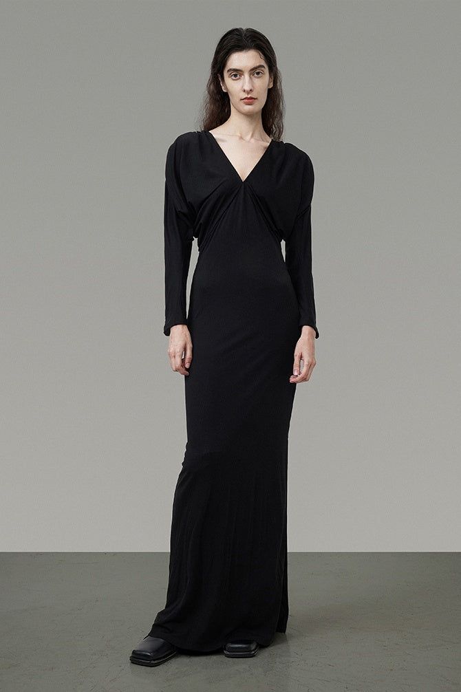 Quiet Luxury Knit Maxi Dress