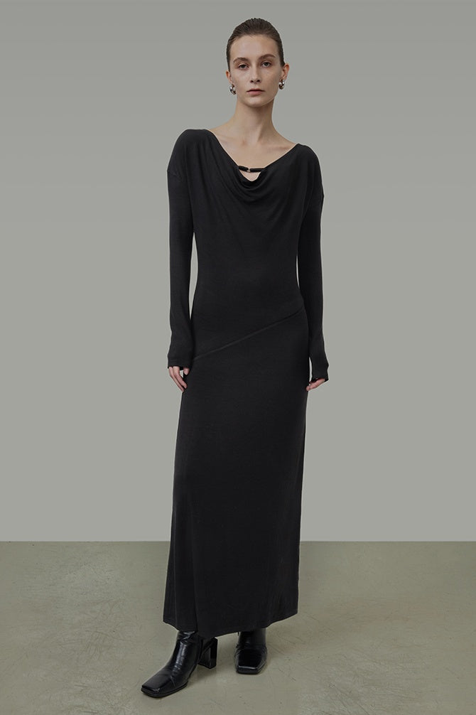 Timeless Elegance Knit Maxi Dress