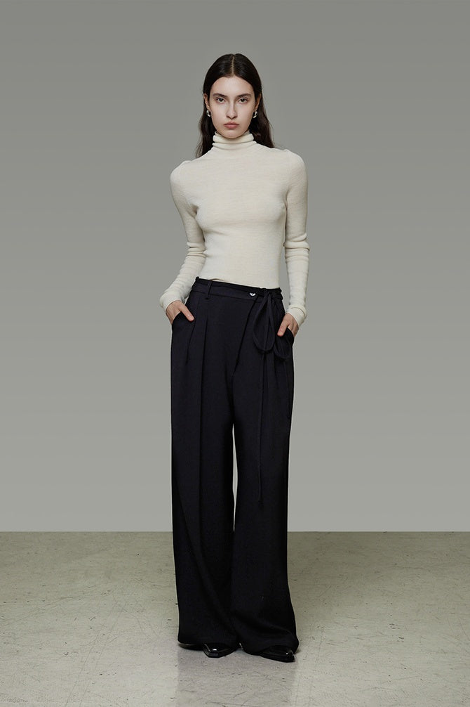 Chic Fluid Wide-Leg Trousers