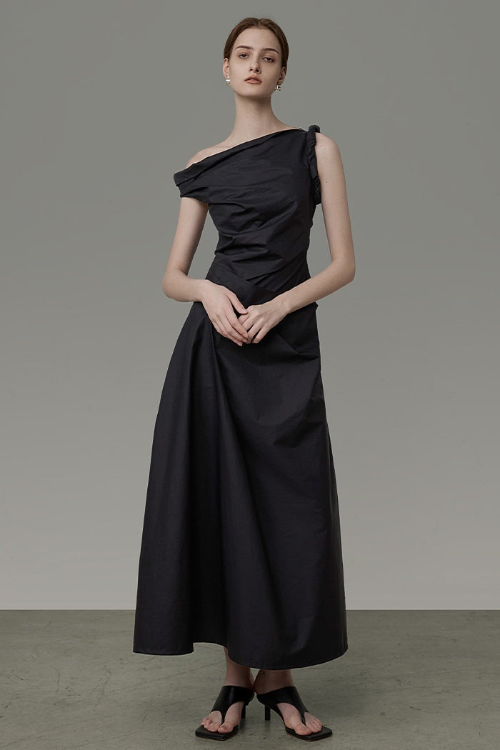 Unspoken French Elegance Sleeveless Dress