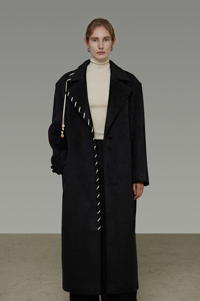 Silent Statement Wool Coat