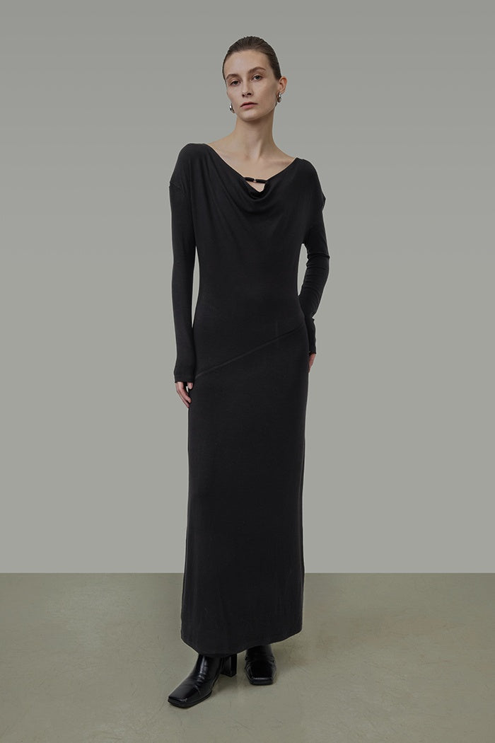 Timeless Elegance Knit Maxi Dress