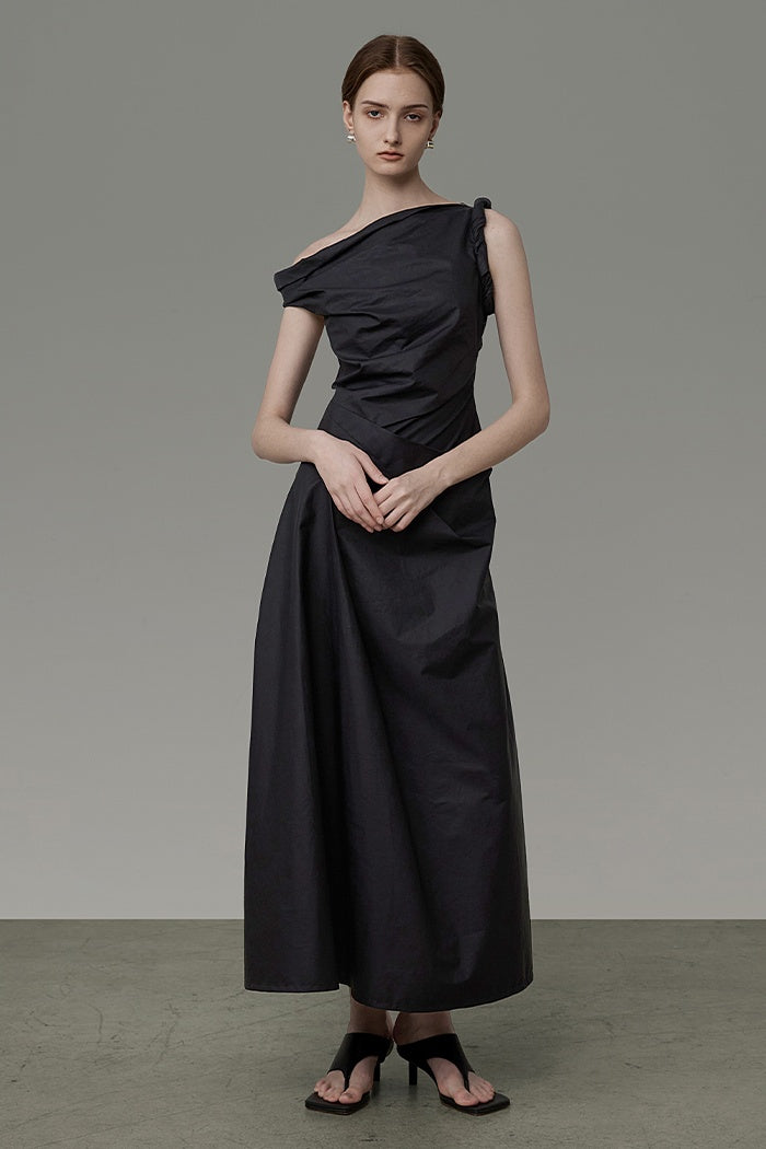 Unspoken French Elegance Sleeveless Dress