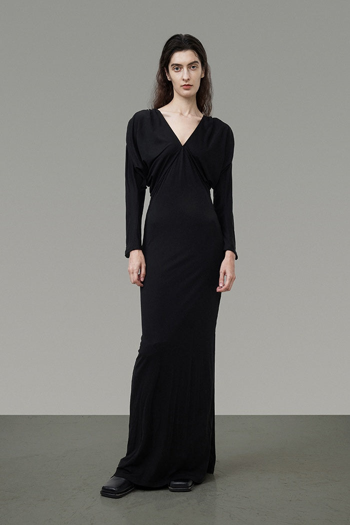 Quiet Luxury Knit Maxi Dress