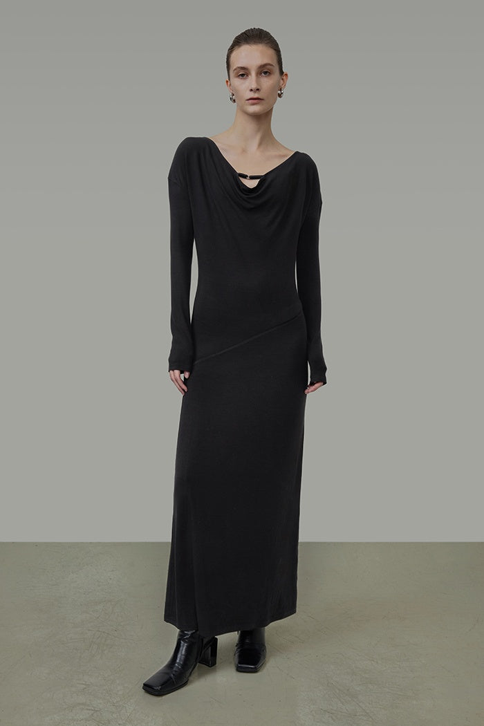 Timeless Elegance Knit Maxi Dress