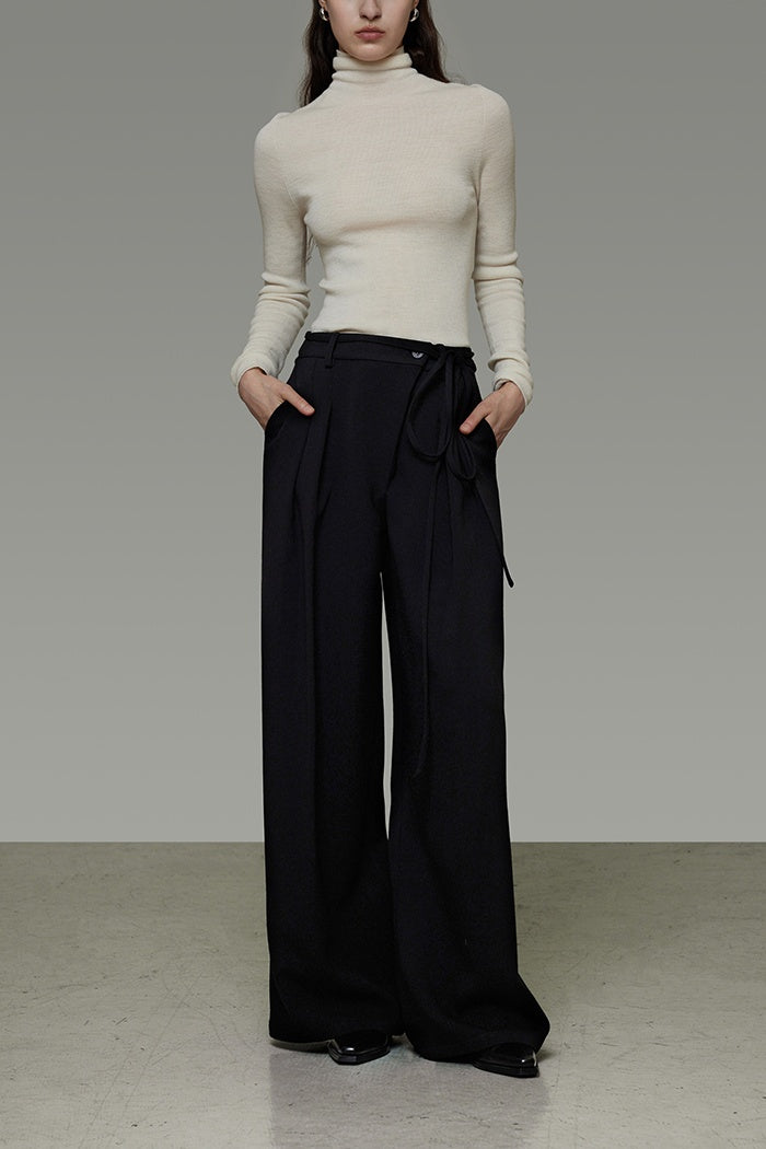 Chic Fluid Wide-Leg Trousers